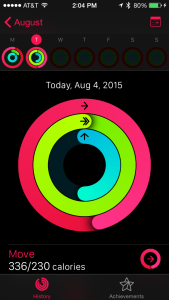 Apple Watch Activity Tracker